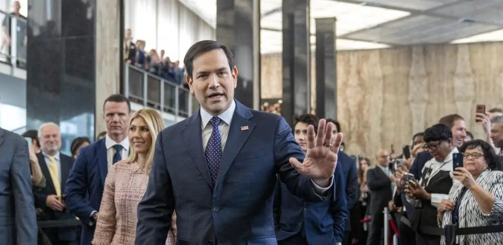 El secretario de Estado de Estados Unidos, Marco Rubio, viajará en los próximos días a Alemania, Israel, Arabia Saudí y Emiratos Árabes Unidos. (Fuente externa)