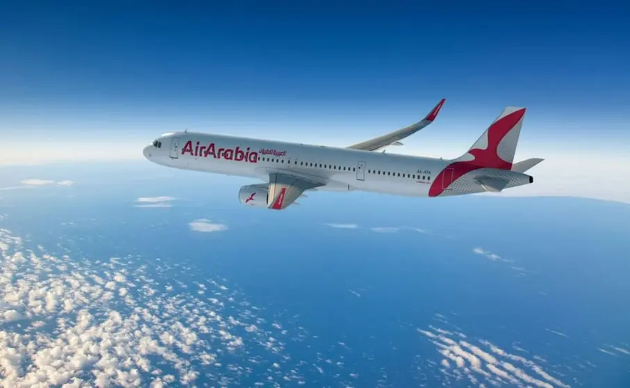 Un avión de Air Arabia. (WAM)