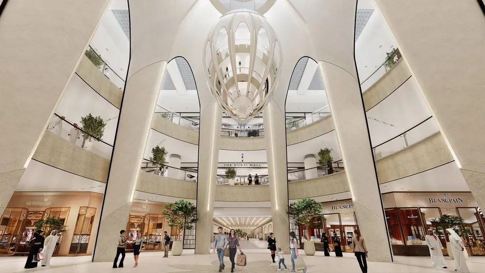 Nueva zona en Dubai Mall. (X)