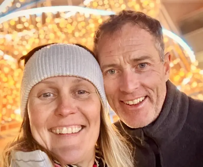 La pareja británica detenida en Irán en una imagen de su cuenta de Instagram.