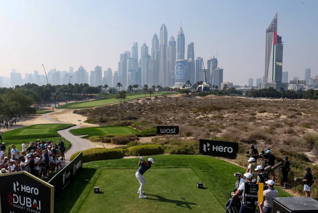 Campo de golf en Dubai. (Fuente externa)