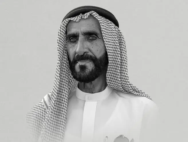 Una imagen del jeque Saeed bin Rashid Al Nuaimi. (Instagram)