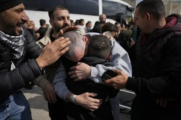 Intercambio de rehenes israelíes por prisioneros palestinos. (Fuente externa)