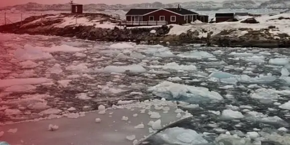 Hielo en Groenlandia. (X)