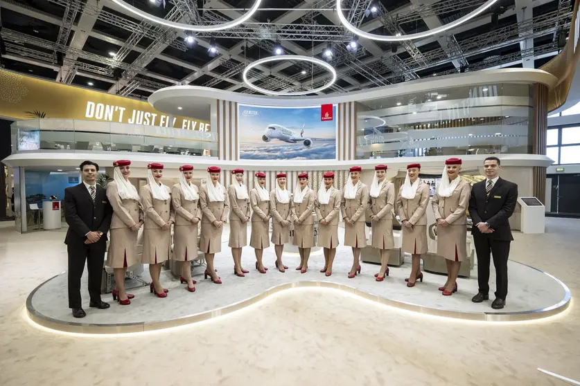 La aerolínea de Dubai presente en la ITB Berlín 2025. (WAM)