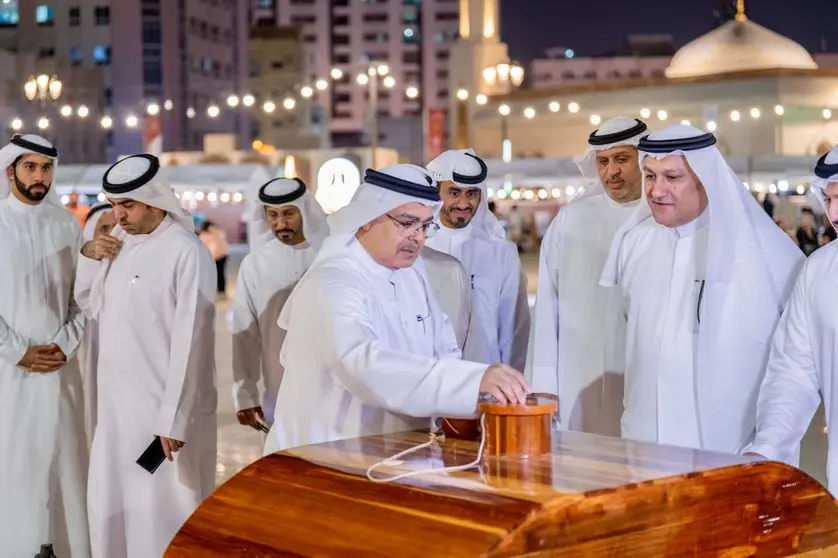 Un momento de la inauguración del Noches del Patrimonio en Sharjah. (WAM)