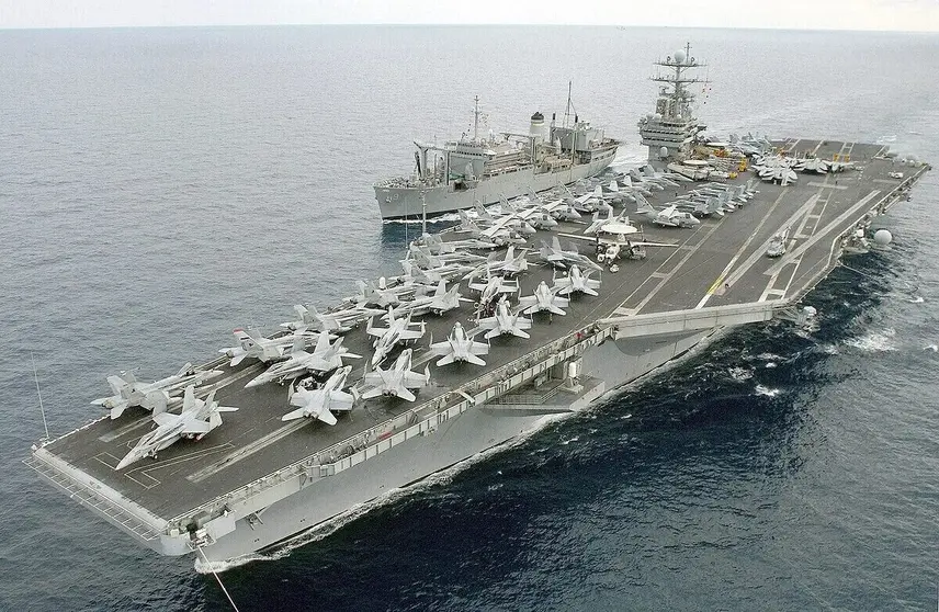 El portaaviones USS Harry S. Truman. (X)