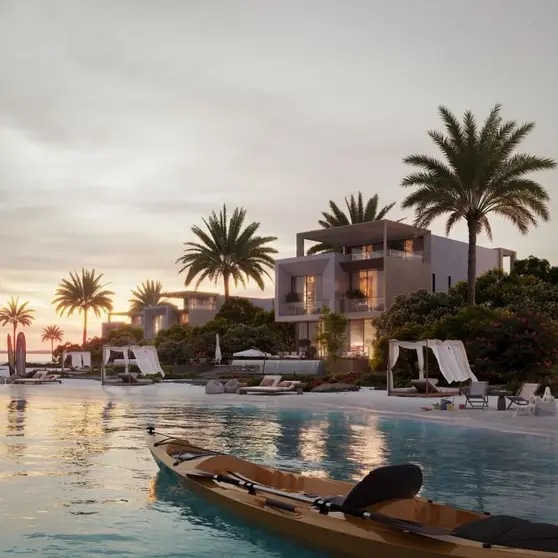 Una imagen del proyecto de playa en Sharjah. (WAM)