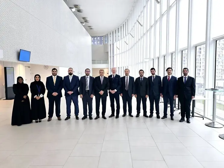 La delegación de EAU ante el OIEA en Viena. (WAM)