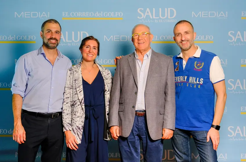 Especialistas del sector salud en el evento (EL CORREO).