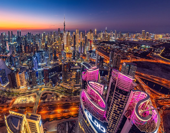 Atardecer en Dubai. (VisitDubai)