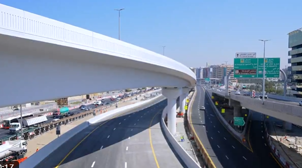 El nuevo puente inaugurado en Dubai. (RTA)