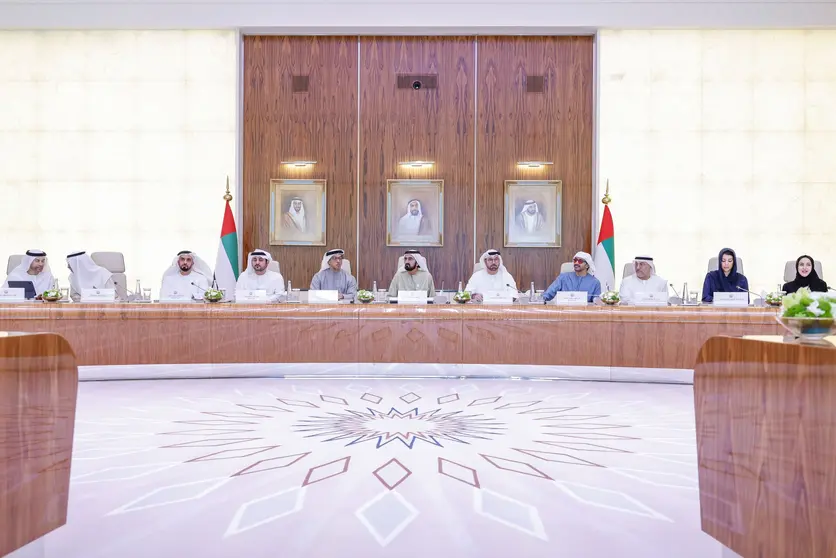Reunión del Gabinete de Emiratos. (WAM)