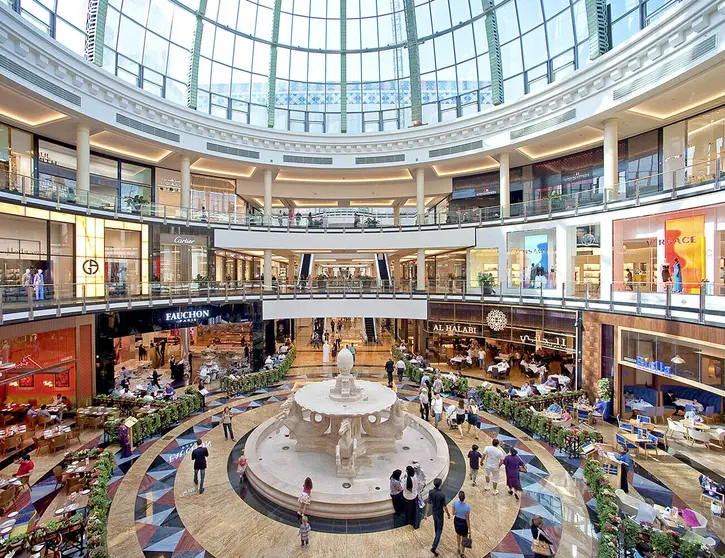 Perspectiva de Mall of The Emirates. (Fuente externa)