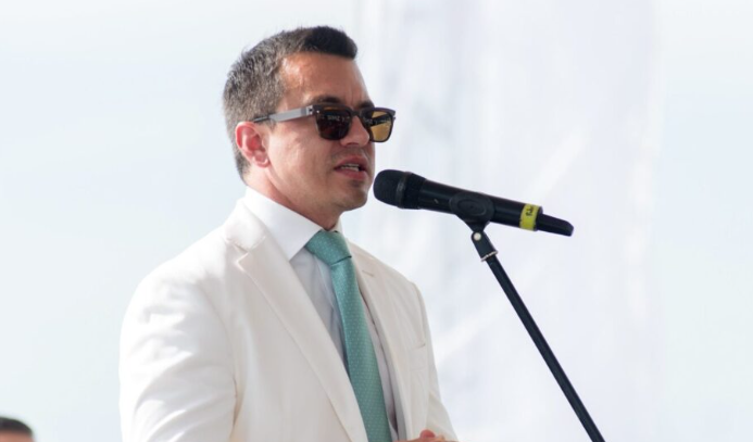 El presidente de Ecuador, Daniel Noboa. (Fuente externa)