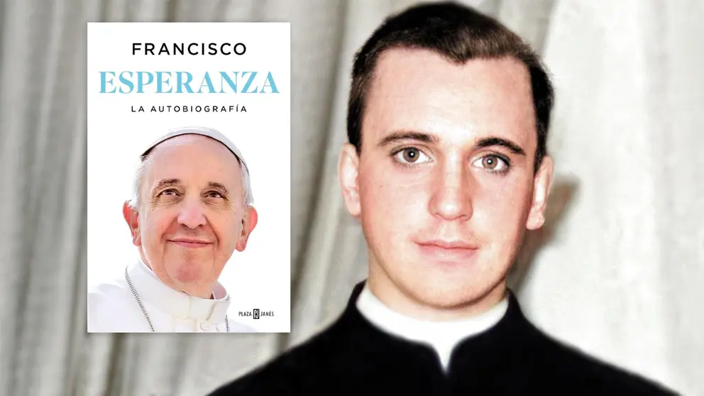 El Papa Francisco, Jorge Mario Bergoglio, en una fotografía (que ha sido coloreada) tomada por 1959 y que forma parte de 'Esperanza', su autobiografía.