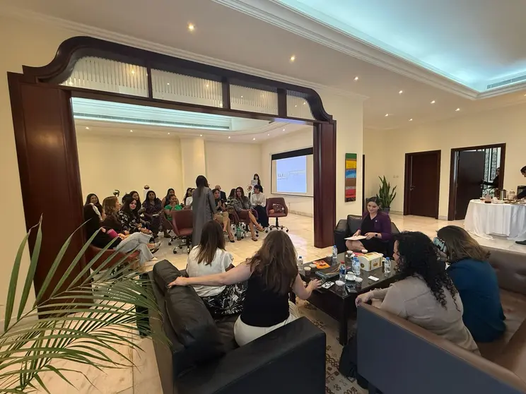 El grupo de emprendedoras mexicanas. (Cedida)