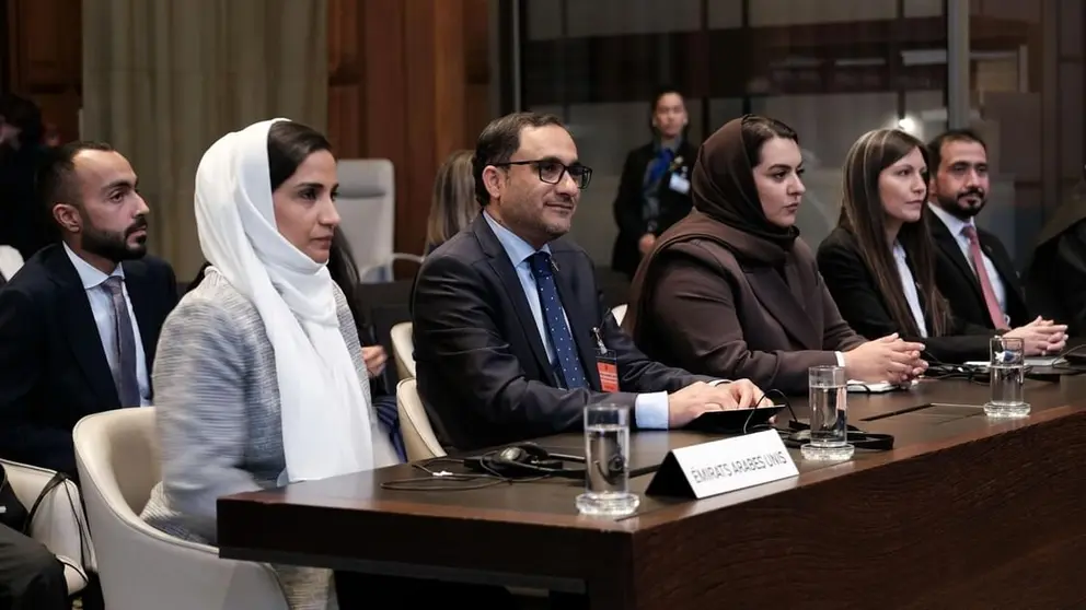 Delegación de Emiratos Árabes. (WAM)