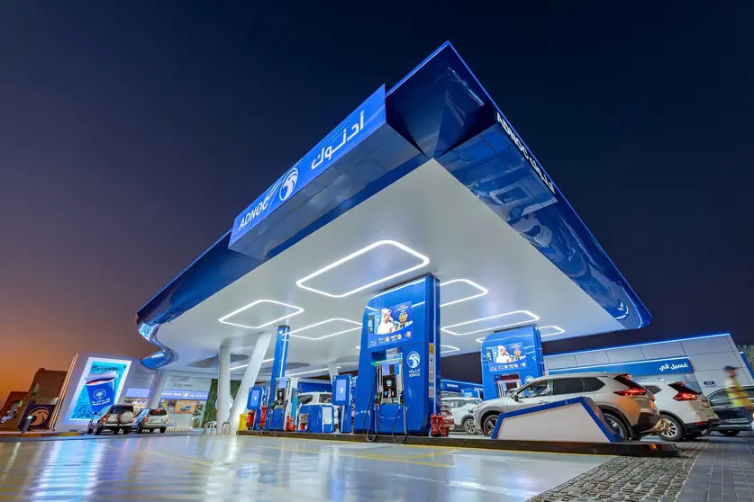 Estación de servicio de ADNOC en Emiratos Árabes Unidos. (Cedida)