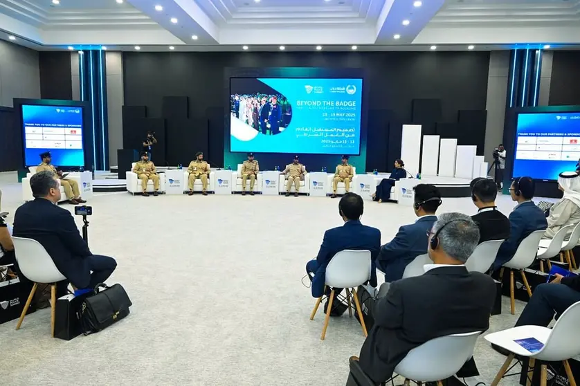 Un momento de la presentación del la Cumbre Mundial de Policía en Dubai. (WAM)