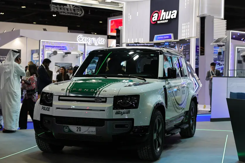 El HSE P400 de la Policía de Dubai. (WAM)