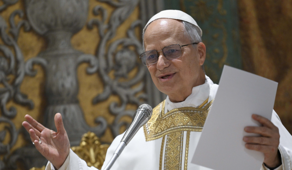 El Papa León XIV en una imagen de X.