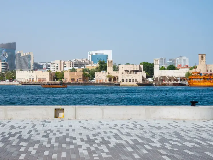 El muelle en el Creek de Dubai. (WAM)