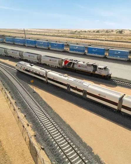 Trenes de Etihad Rail. (X)