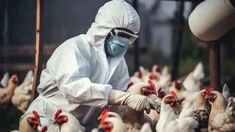 Expertos examinan animales. (Fuente externa)