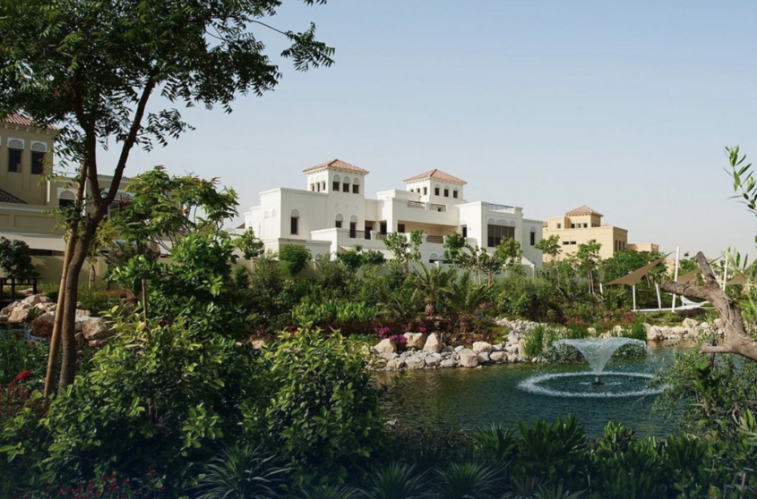 Una urbanización de casas de lujo en Dubai. (X)