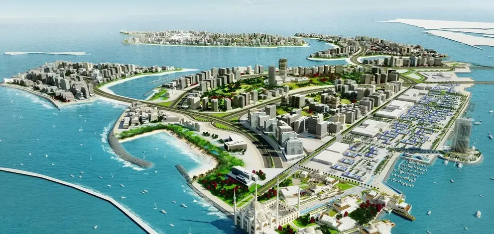 Dubai Islands. (X)