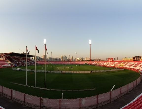 El estadio del Shabab Al Ahli Club. (Fuente externa)