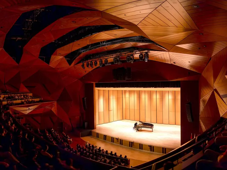 Una edición del concurso de piano en Abu Dhabi. (WAM)