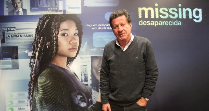 Joaquim de Almeida, durante la promoción de 'Missing'. (Fuente externa)