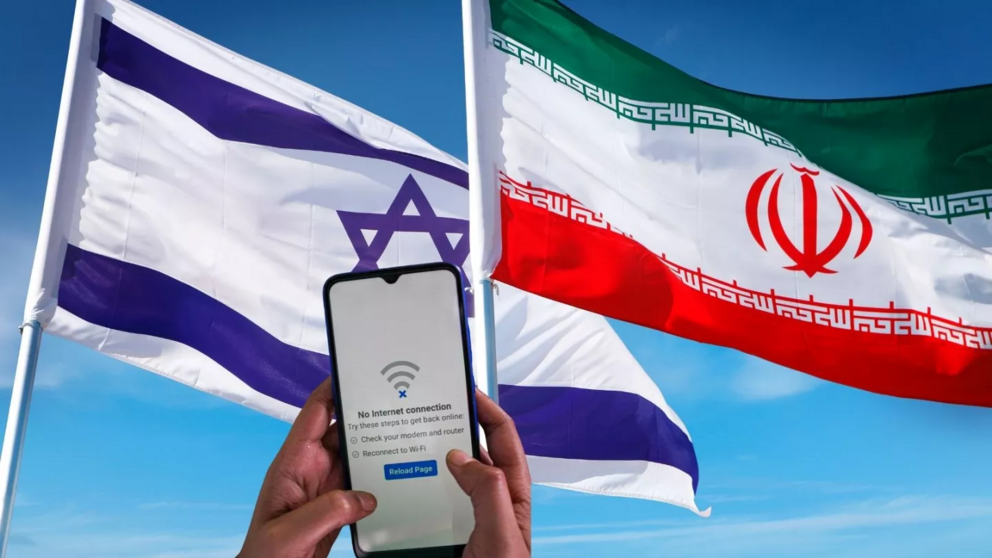 banderas de Israel e Irán. (Fuente externa)