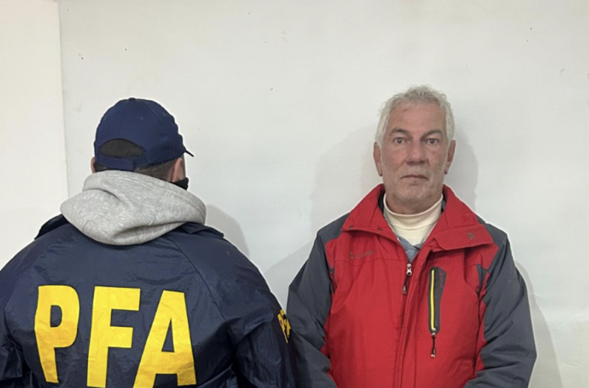 El narco detenido en Argentina. (X)