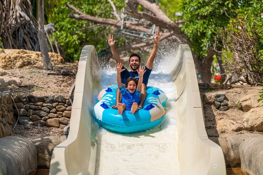 Wild Wadi el parque acuático de Jumeirah. (X)
