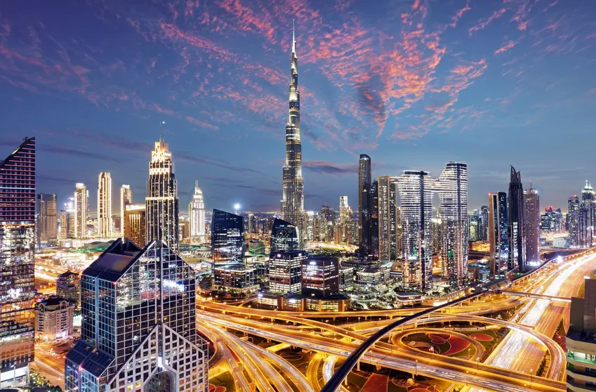 Una imagen del centro de Dubai. (X)