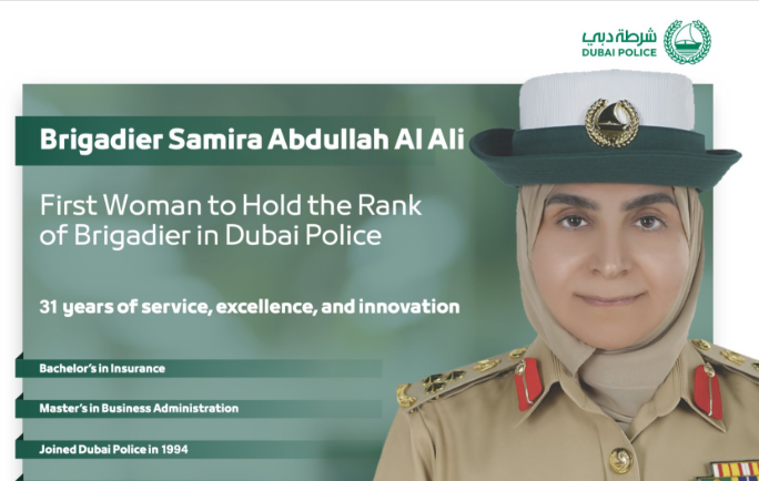 Brigadier Samira Abdullah Al Ali. (X)