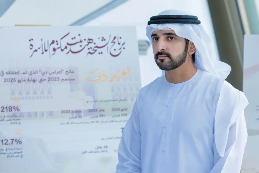 El príncipe heredero de Dubai. (X)