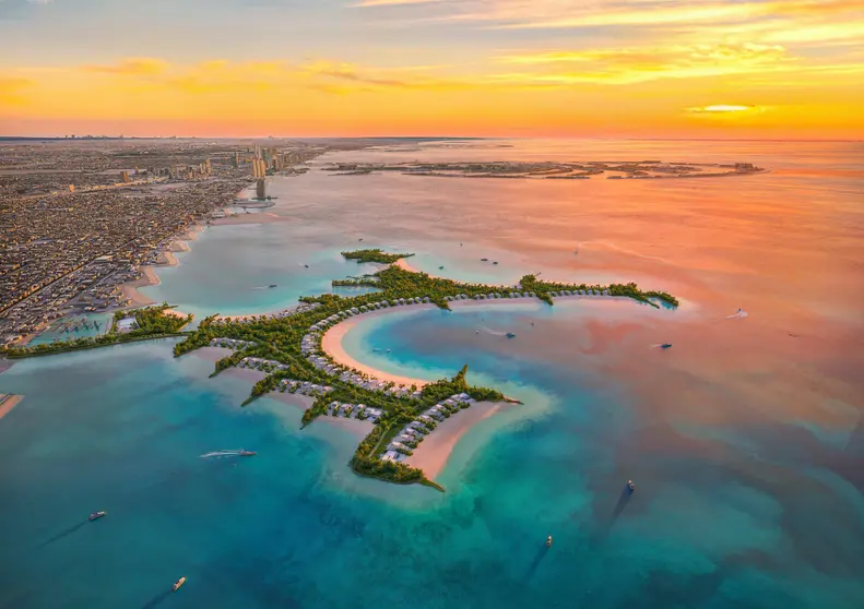 Naïa Island en Dubai. (X)
