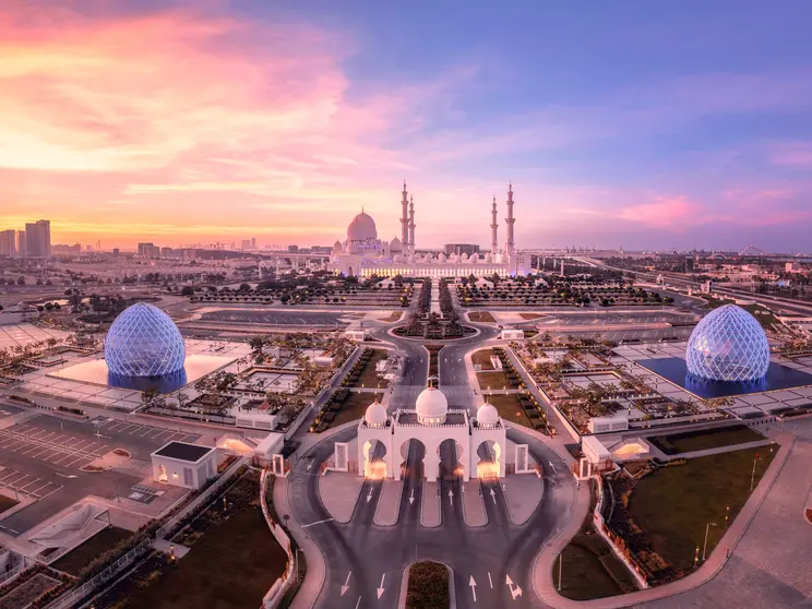 La Gran Mezquita de Abu Dhabi. (WAM)