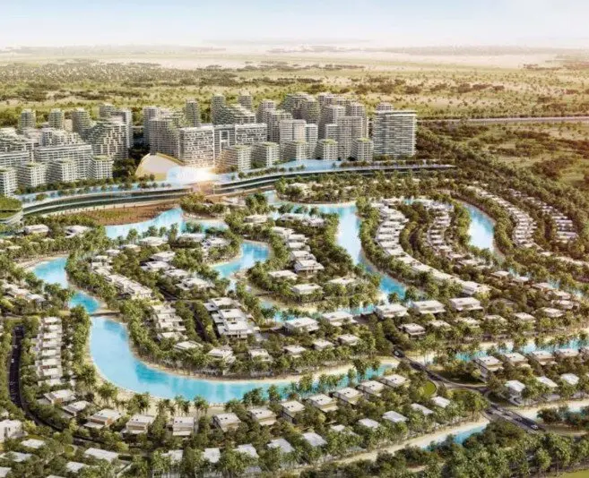 Laguna en Dubai South. (X)