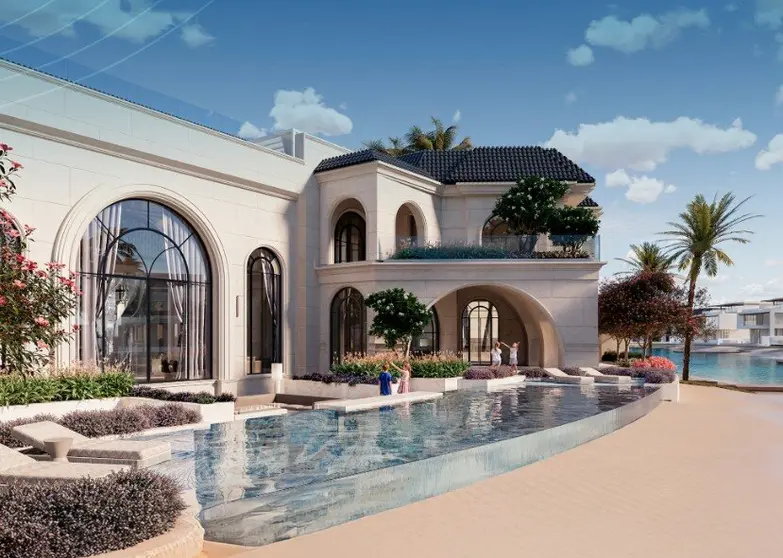 A modo ilustrativo, una vivienda de lujo en Dubai. (X)