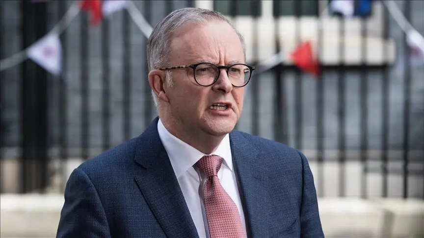 El primer ministro australiano, Anthony Albanese. (Fuente externa)