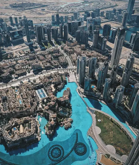 Perspectiva aérea de Dubai. (Fuente externa)