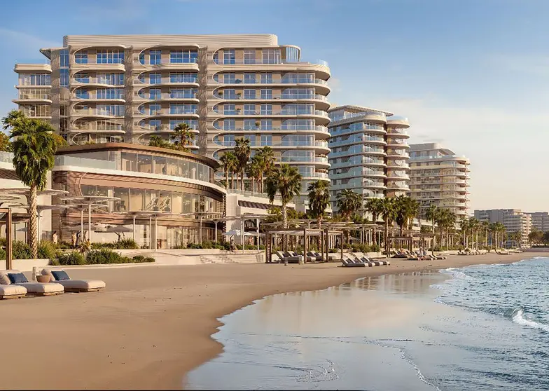 Los nuevos apartamentos a pie de playa en Abu Dhabi. (WAM)