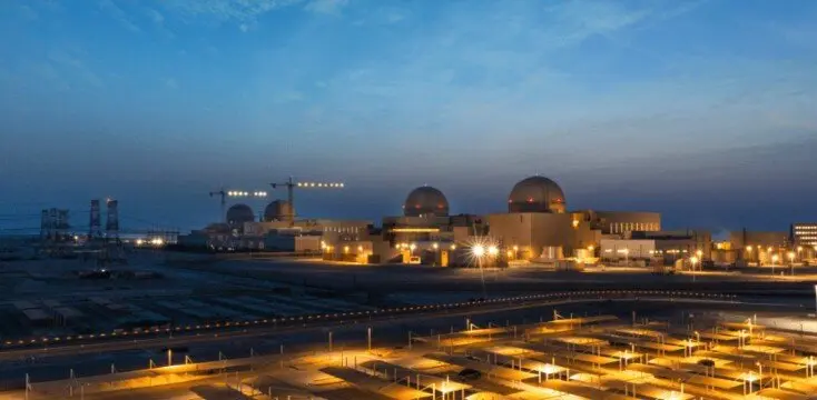 Perspectiva de la central nuclear de Barakah en Abu Dhabi. (Fuente externa)