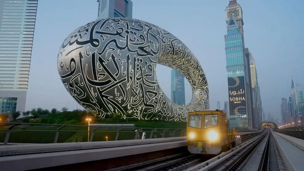 Mantenimiento del Metro de Dubai. (WAM)