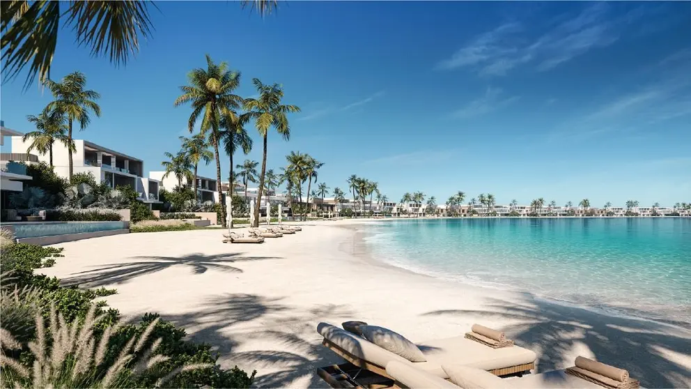 Las villas estarán a pie de playa. (X)